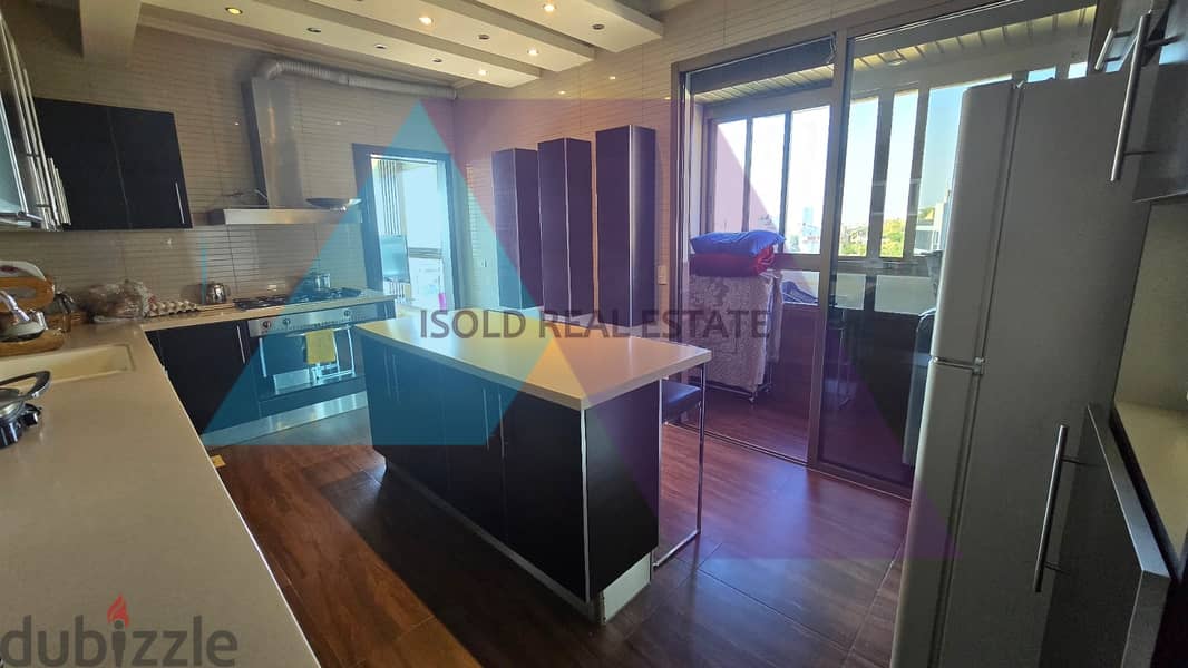 Decorated 250m2 apartment +open view for Rent in Brazilia/Baabda 4