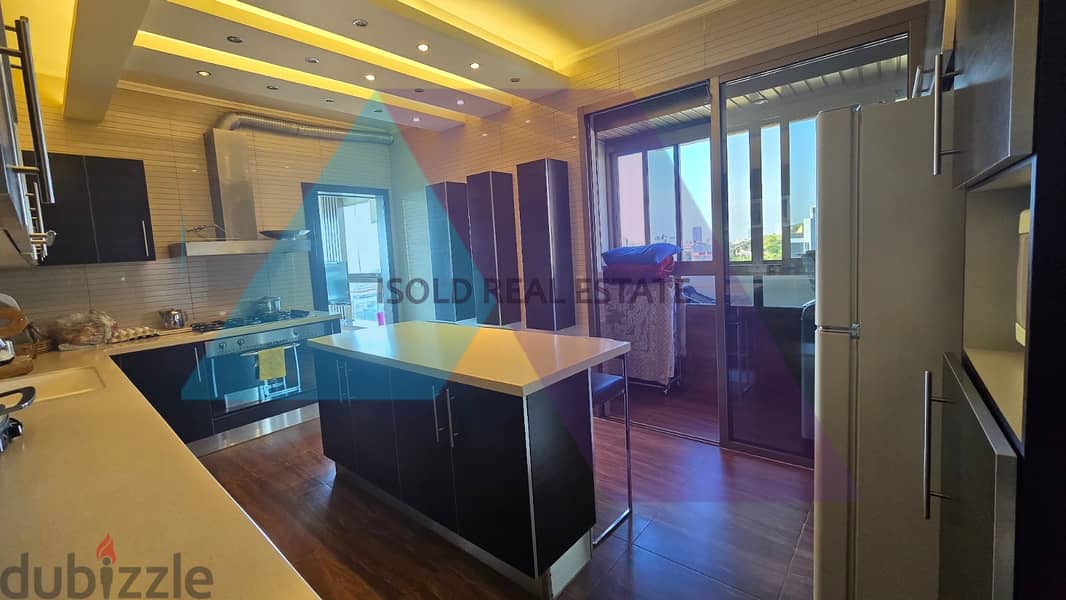 Decorated 250m2 apartment +open view for Rent in Brazilia/Baabda 5