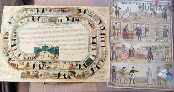 Jeu de L'oie, French Revolution game.