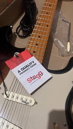 Electric Guitar + Amplifier - Stagg Brand 0