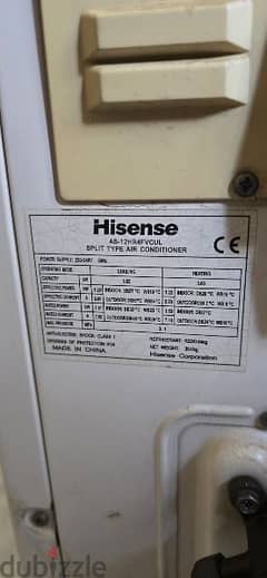 Hisense A. C 12000btu