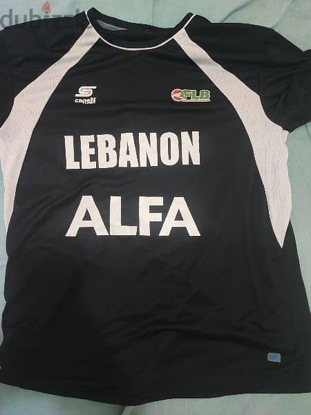 Lebanon Gerard Hadidian Basketball Practice Jersey L/XL 0