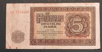 East Germany DDR 5 Mark 1948