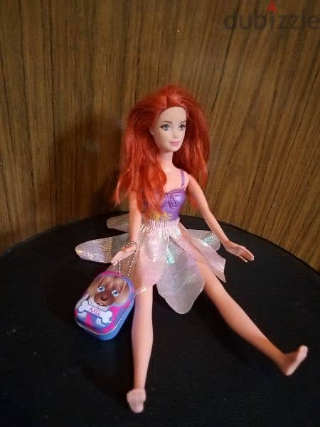 BATH SWIM Barbie RED HAIR great doll molded swim wear +Figurine Toy=16 3