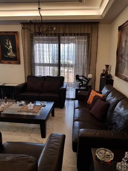 Fully Furnished 3-Bedroom Apartment in Sioufy 1