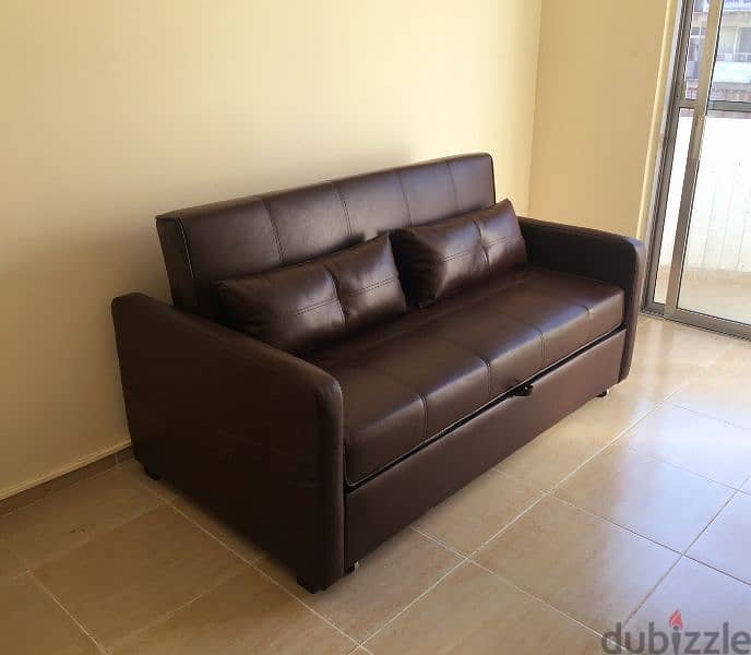 Double Seater Sofa - Bed اريكة صوفا و تخت 1