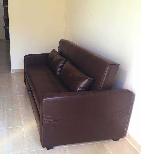 Double Seater Sofa - Bed اريكة صوفا و تخت 2