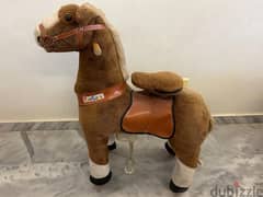 Brown Horse for kids 5 to 10 years. still new 0