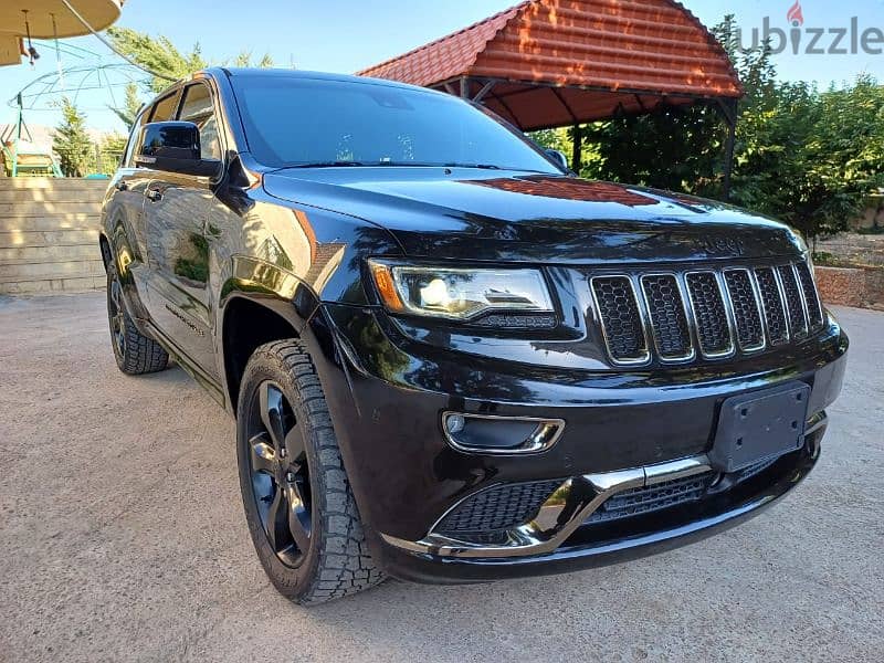 Jeep Grand Cherokee 2016 overland Black edition 2