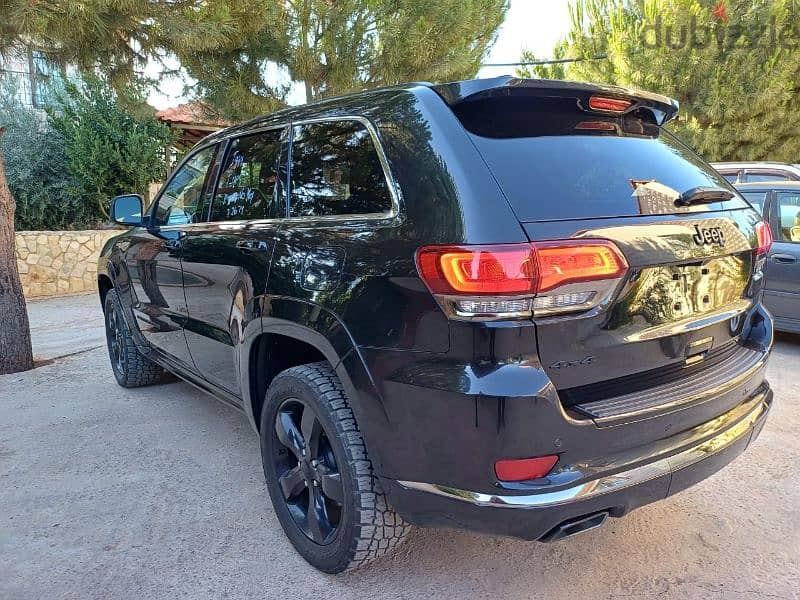 Jeep Grand Cherokee 2016 overland Black edition 5