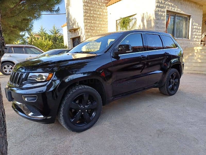 Jeep Grand Cherokee 2016 overland Black edition 6