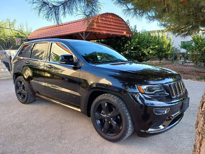 Jeep Grand Cherokee 2016 overland Black edition 9