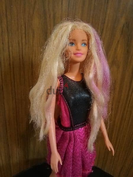 Barbie Mattel dressed Good doll blonde hair unflex legs+small shoes=15 1