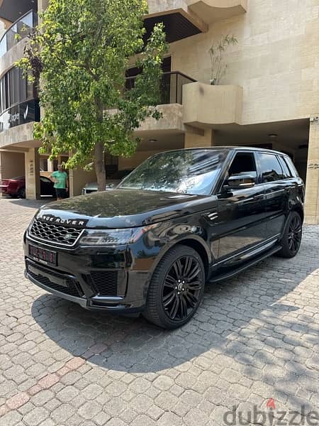 Range Rover Sport HSE V6 2018 black on black (clean carfax) 1