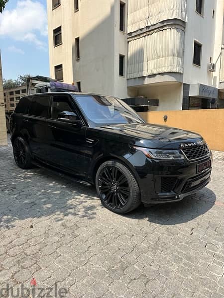 Range Rover Sport HSE V6 2018 black on black (clean carfax) 2