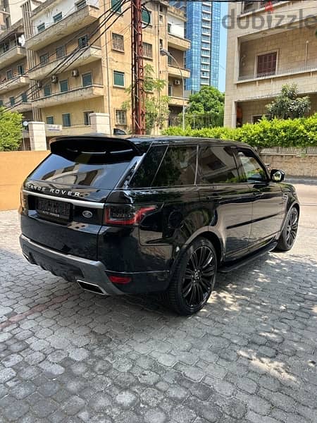 Range Rover Sport HSE V6 2018 black on black (clean carfax) 3