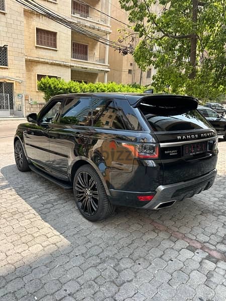 Range Rover Sport HSE V6 2018 black on black (clean carfax) 4