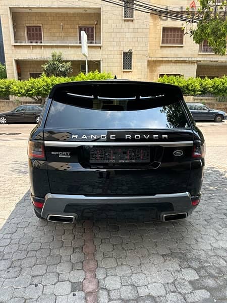 Range Rover Sport HSE V6 2018 black on black (clean carfax) 5