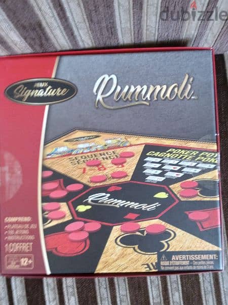 Rummoli poker set 1