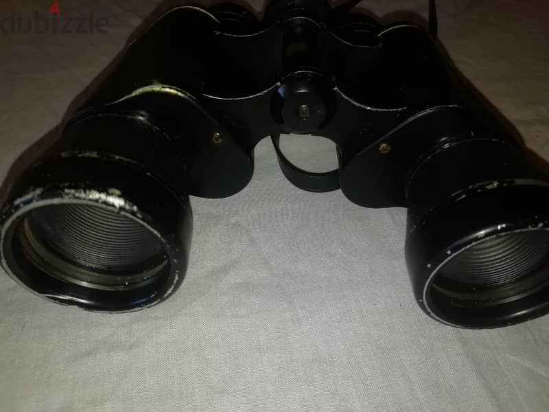 Safari vintage binocular 8 x 40 including neck strap & hard bag 4