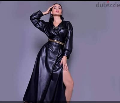 Leather dress still New