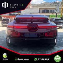 Hiphi Z 2023 690 Horse Power 120KW Only one in Lebanon مركبة فضائية