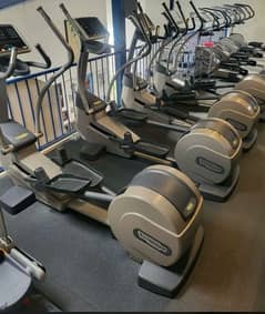 elliptical technogym tv included touch screen like new 0