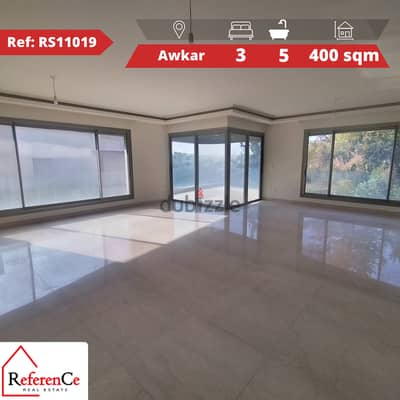 Apartment with Terrace in Awkar. شقة مع تراس في عوكر