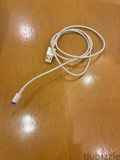 Original iPhone charging cable 0