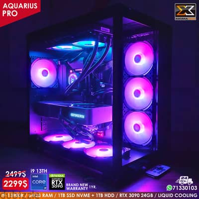 XIGMATEK AQUARIUS PRO CORE i9-13900K RTX 3090 DESKTOP COMPUTER