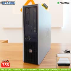 HP DC5800 Intel DC CPU Desktop Computer Case