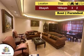 Dbayeh 165m2 | Rent | Furnished | Prime Location | MJ |