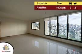 Antelias 100m2 | View | Calm Street | Luxury | Excellent Condition |MJ