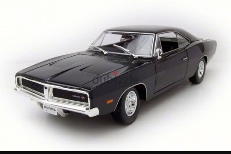 Dodge Charger R/T ('69) diecast car model 1;18. 0