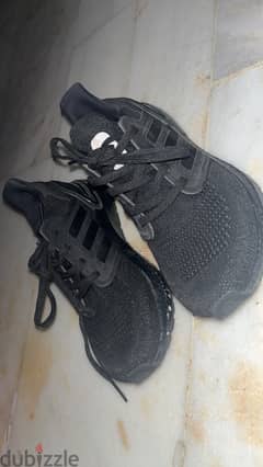 black adidas shoes size 38 0