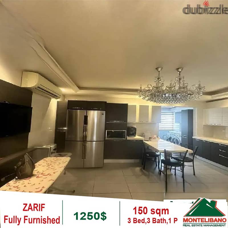 1250$!! Fully Furnished Apartment for rent located in Zarif 2