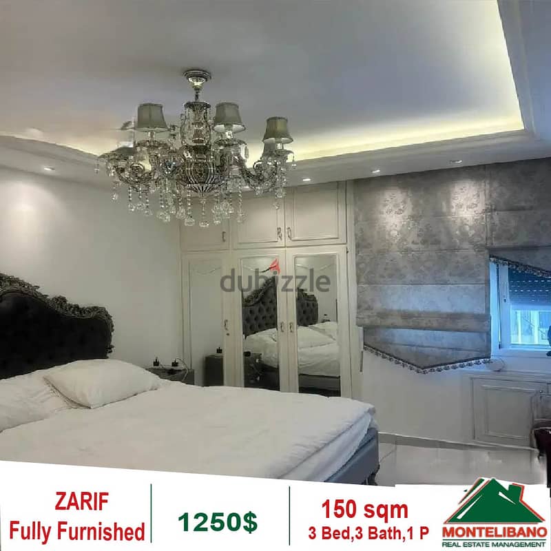 1250$!! Fully Furnished Apartment for rent located in Zarif 3