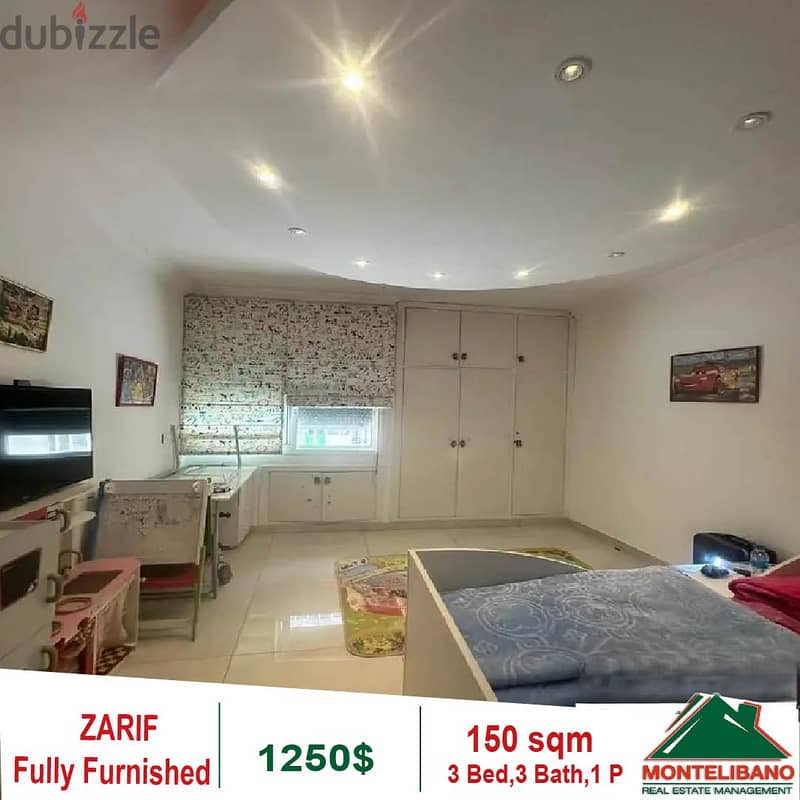 1250$!! Fully Furnished Apartment for rent located in Zarif 4