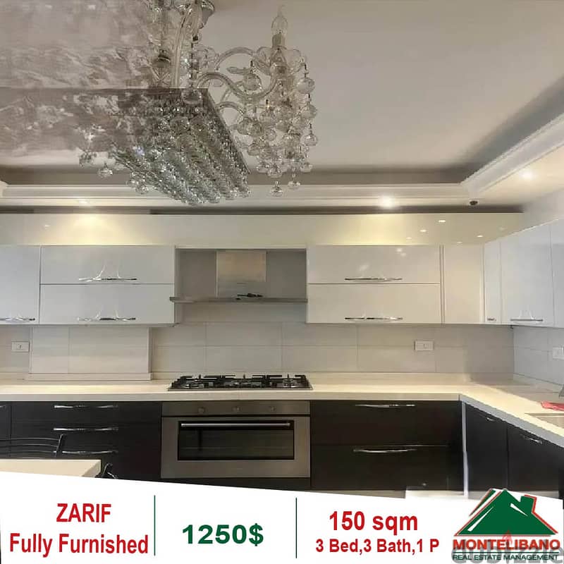 1250$!! Fully Furnished Apartment for rent located in Zarif 5