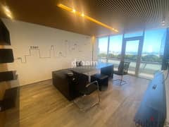 Fully Furnished Office For Rent in Sin El Fil dpst1054 0