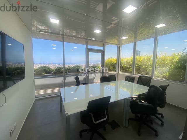 Fully Furnished Office For Rent in Sin El Fil dpst1054 1