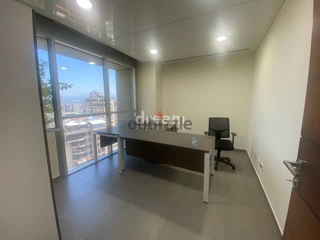 Fully Furnished Office For Rent in Sin El Fil dpst1054 3