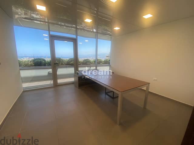 Fully Furnished Office For Rent in Sin El Fil dpst1054 4