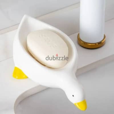 cute duck soap holder