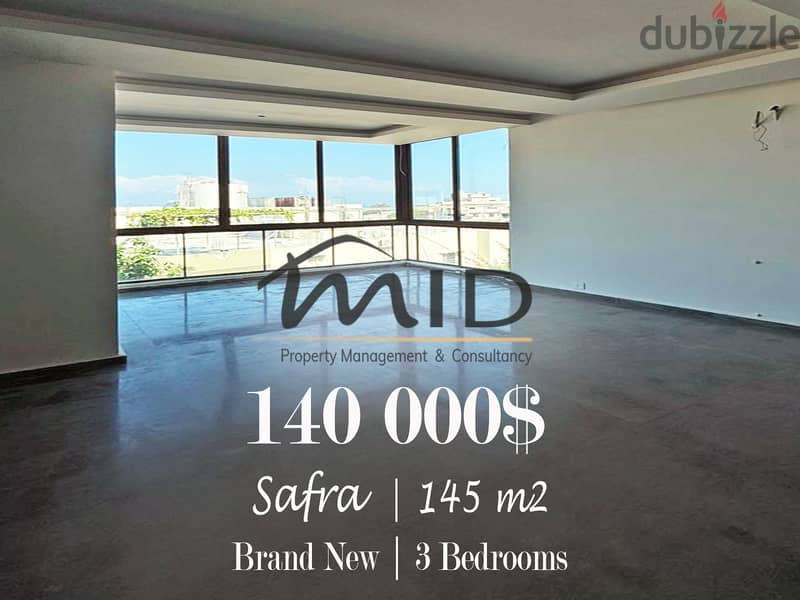 Safra | Brand New 3 Bedrooms Apt | Excellent High End Building Status 1