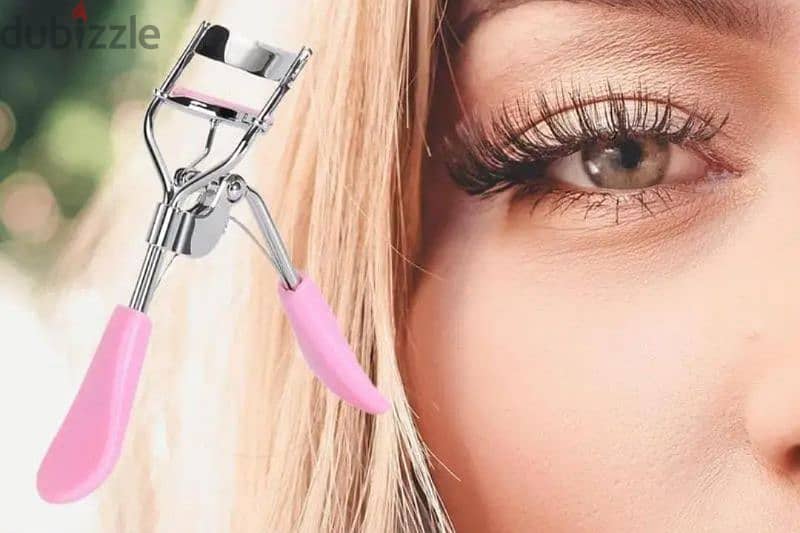 High quality pink silicone handles eyelash curler 2