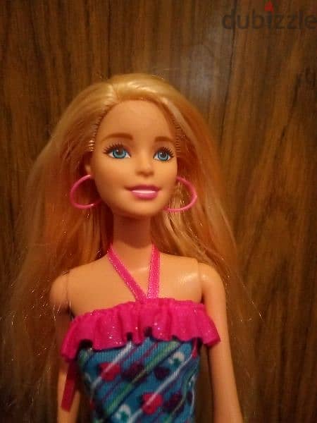 RAINBOW HAIR Barbie great doll Mattel 2015 long hair +Shoes=18$ 3