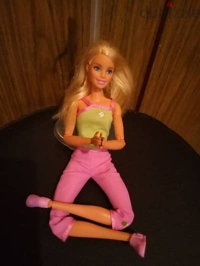 Barbie MADE TO MOVE Mattel2017 JOINTS body Great Wearing doll+Shoes=26