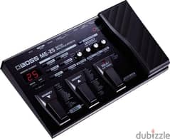 guitar pedal. Boss ME-25 multi effect pedal