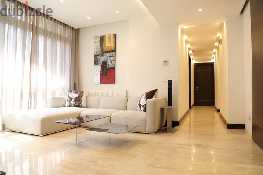 HIGH-END IN ACHRAFIEH PRIME + GYM , POOL , SEA VIEW (300SQ) , (AC-889) 4